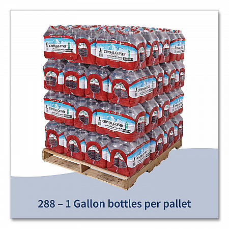 Alpine Spring Water, 1 Gal Bottle, 6/Carton, 48 Cartons/Pallet (12514)