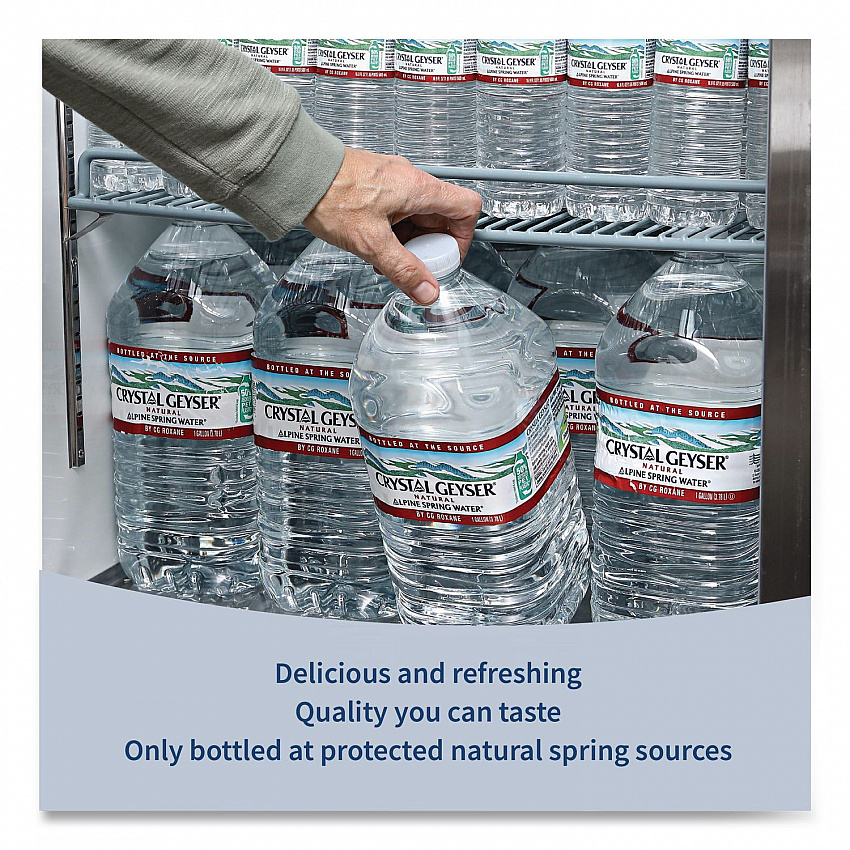 Alpine Spring Water, 1 Gal Bottle, 6/Carton, 48 Cartons/Pallet (12514)