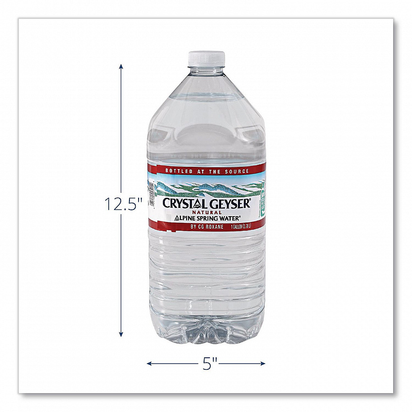 Alpine Spring Water, 1 Gal Bottle, 6/Carton, 48 Cartons/Pallet (12514)