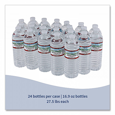 Alpine Spring Water, 16.9 oz Bottle, 24/Carton (24514CT)