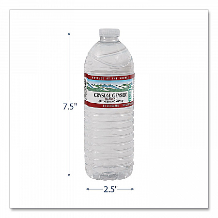 Alpine Spring Water, 16.9 oz Bottle, 24/Carton (24514CT)