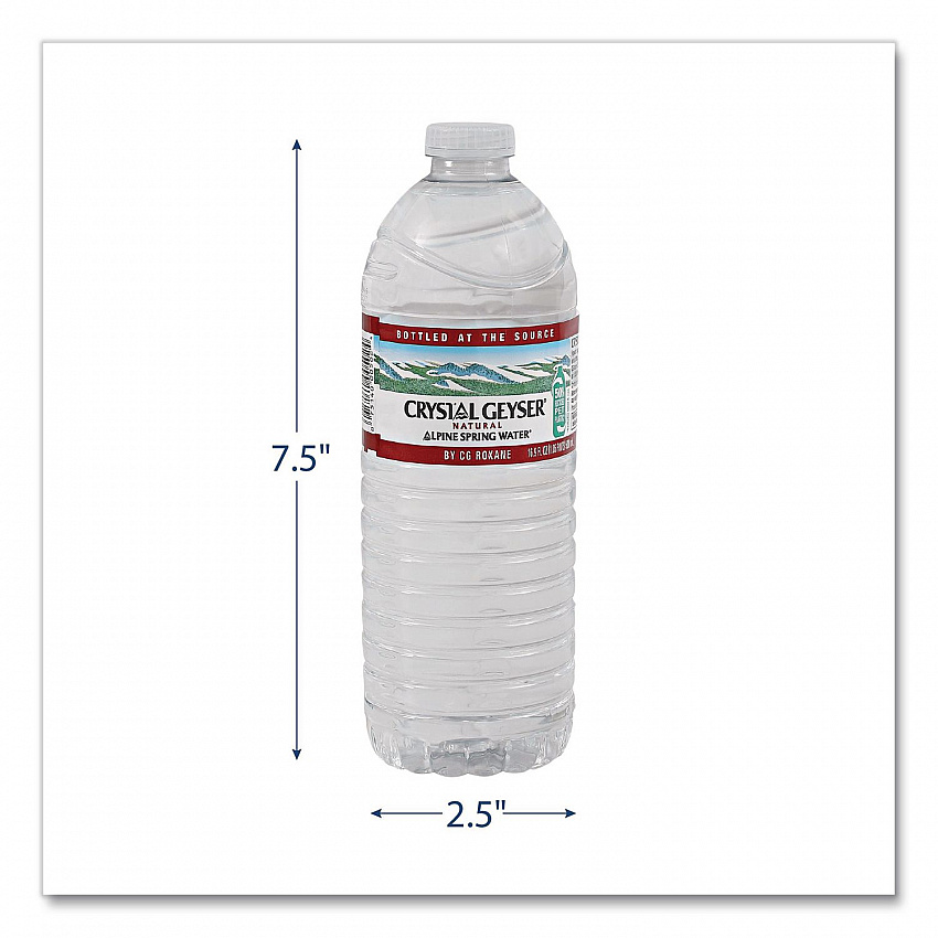 Alpine Spring Water, 16.9 oz Bottle, 24/Carton (24514CT)