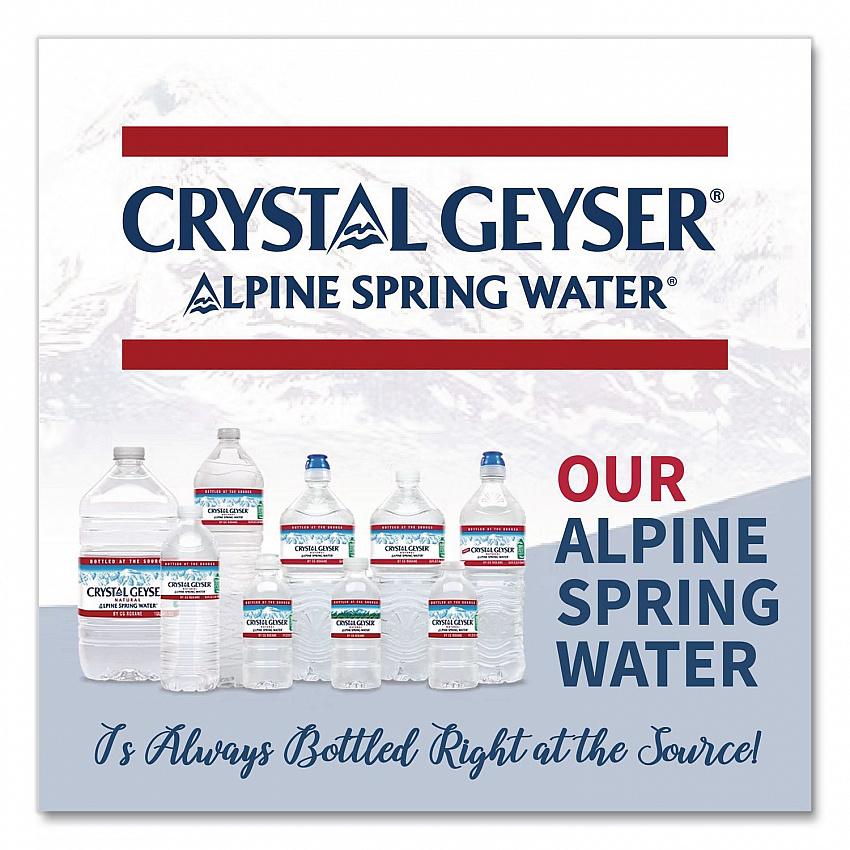 Alpine Spring Water, 16.9 oz Bottle, 24/Carton (24514CT)