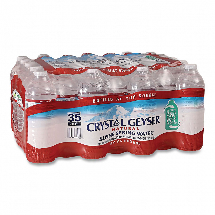 Alpine Spring Water, 16.9 oz Bottle, 24/Carton (24514CT)