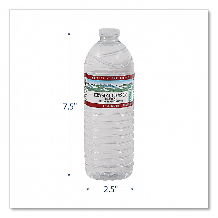 Alpine Spring Water, 16.9 oz Bottle, 35/Carton (35001CT)