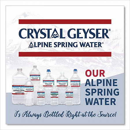 Alpine Spring Water, 16.9 oz Bottle, 35/Carton (35001CT)