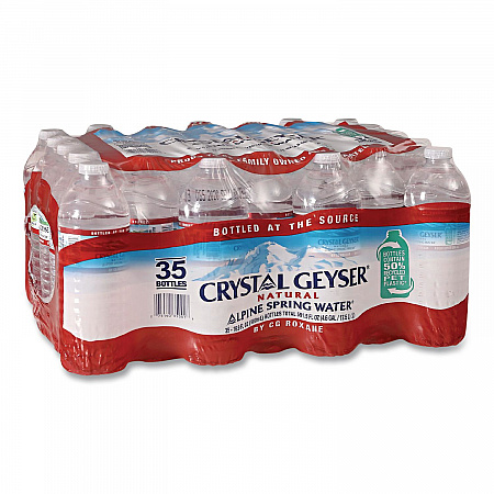 Alpine Spring Water, 16.9 oz Bottle, 35/Carton (35001CT)