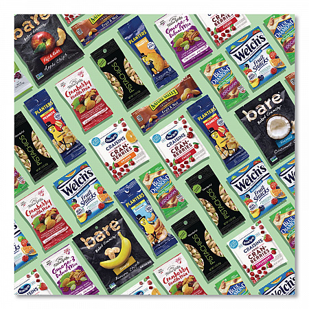 Fruits and Nuts Snack Box, 37 Assorted Snacks/Box (70000155)