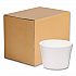 Foam Containers, Tall Style, 32 oz, White, 1,000/Carton (221994)