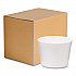 Foam Containers, Tall Style, 12 oz, White, 500/Carton (221998)
