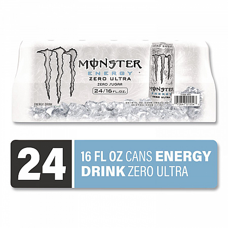 Ultra Zero, Original, 16 oz Bottle, 24/Carton (22002677)