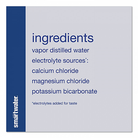 Vapor-Distilled Water, Unflavored, 33.8 oz Bottle, 15/Carton (22002684)