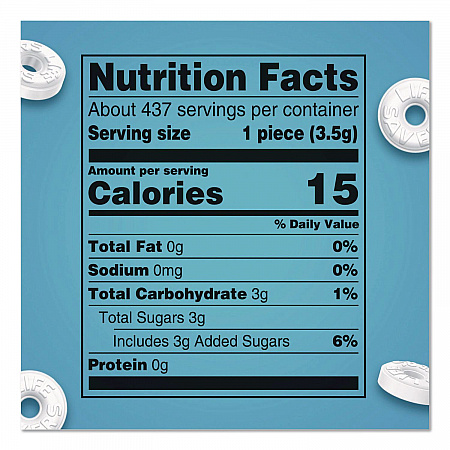 Mints Pep-O-Mint, Peppermint, Individually Wrapped, 53.95 oz Bag (22002650)