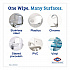 VersaSure Cleaner Disinfectant Wipes, 1-Ply, 12 x 12, Fragranced, White, 110/Bucket, 2 Buckets/Carton (31759)