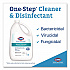 Spore Defense Cleaner Disinfectant, Closed System, Unscented, 1 gal Refill Bottle, 4/Carton (32122)