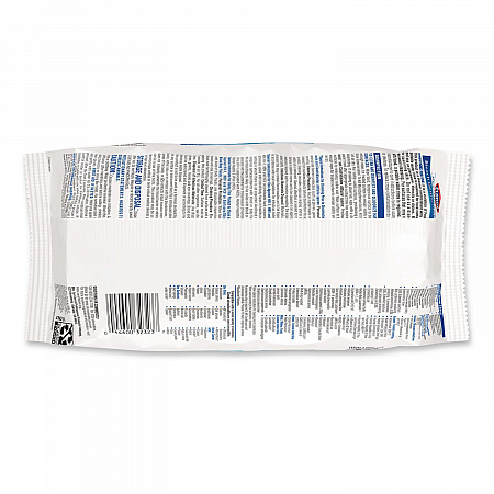 Bleach Germicidal Wipes, Disinfectant Wipes, 1-Ply, 6.75 x 9, Unscented, White, 100 Wipes/Flex-Pack, 6 Flex-Packs/Carton (32621)