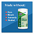CloroxPro EcoClean Disinfecting Wipes, 1-Ply, 8 x 7, Unscented, White, 75 Count, 6/Carton (60605CT)