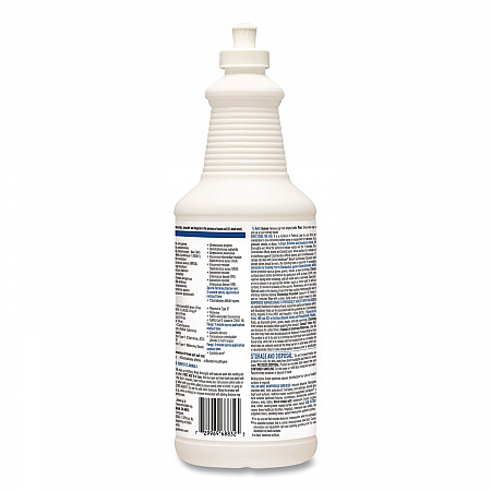 Bleach Germicidal Cleaner, Unscented, 32 oz Pull-Top Bottle, 6/Carton (68832)