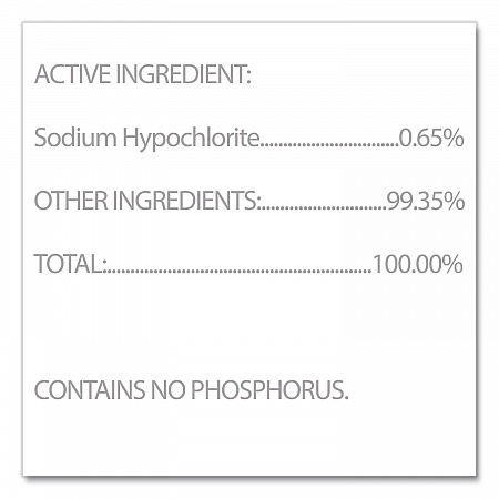 Bleach Germicidal Cleaner, Unscented, 32 oz Pull-Top Bottle, 6/Carton (68832)