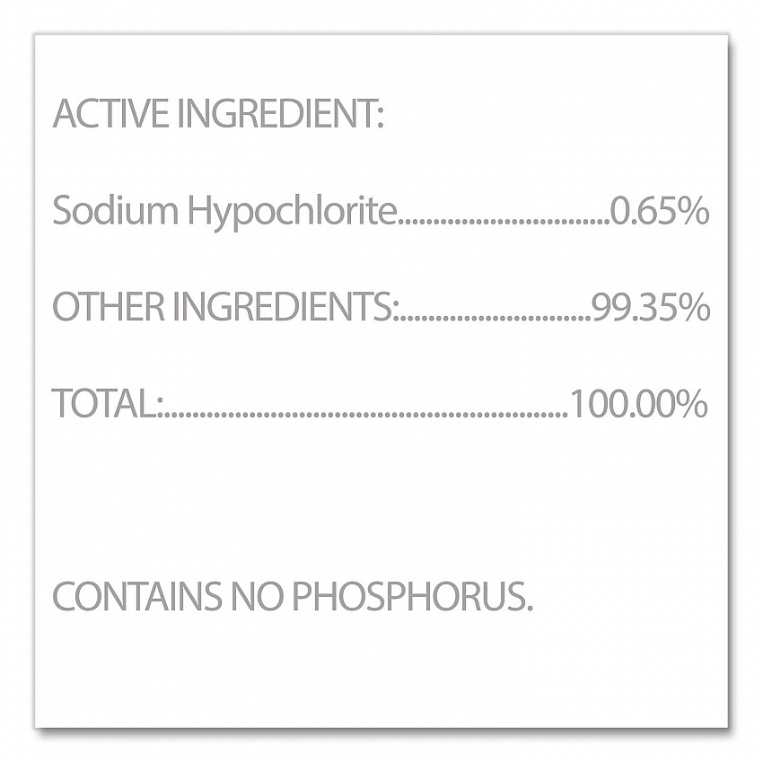 Bleach Germicidal Cleaner, Unscented, 32 oz Pull-Top Bottle, 6/Carton (68832)