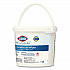 Bleach Germicidal Wipes, 1-Ply, 12 x 12, Unscented, White, 110/Bucket, 2 Buckets/Carton (30358CT)
