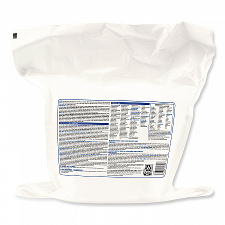 Bleach Germicidal Wipes, 1-Ply, 12 x 12, Unscented, White, 110/Refill, 2 Refills/Carton (30359CT)