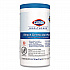 Bleach Germicidal Wipes, 1-Ply, 6 x 5, Unscented, White, 150/Canister, 6 Canisters/Carton (30577CT)