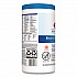 Bleach Germicidal Wipes, 1-Ply, 6 x 5, Unscented, White, 150/Canister, 6 Canisters/Carton (30577CT)