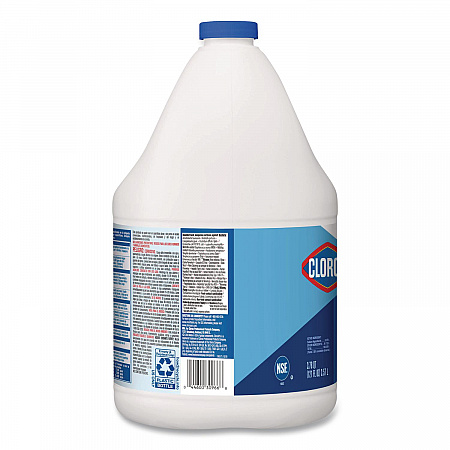 CloroxPro Concentrated Germicidal Bleach, Regular Scent, 121 oz Bottle, 3/Carton (30966CT)