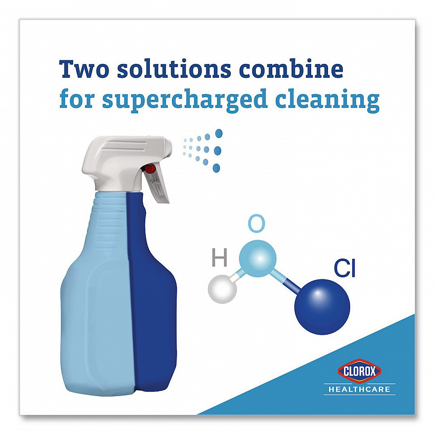 Fuzion Cleaner Disinfectant, Unscented, 32 oz Spray Bottle, 9/Carton (31478)