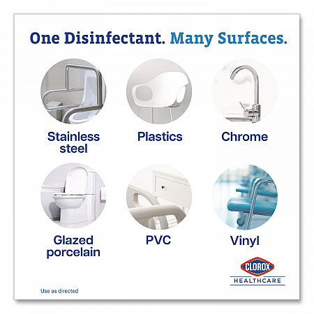 Fuzion Cleaner Disinfectant, Unscented, 32 oz Spray Bottle, 9/Carton (31478)