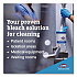 Bleach Germicidal Wipes, 1-Ply, 12 x 12, Unscented, White, 110/Bucket (30358)