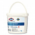 Bleach Germicidal Wipes, 1-Ply, 12 x 12, Unscented, White, 110/Bucket (30358)