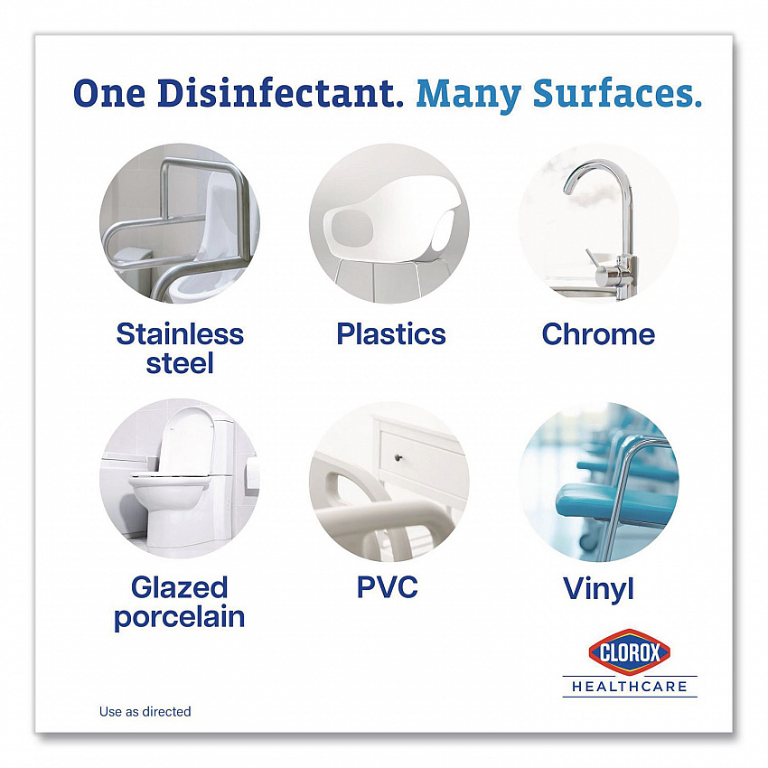 Fuzion Cleaner Disinfectant, Unscented, 32 oz Spray Bottle (31478EA)