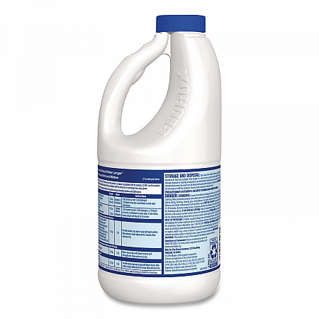 Concentrated Regular Disinfecting Bleach, Unscented, 43 oz Bottle (32260EA)