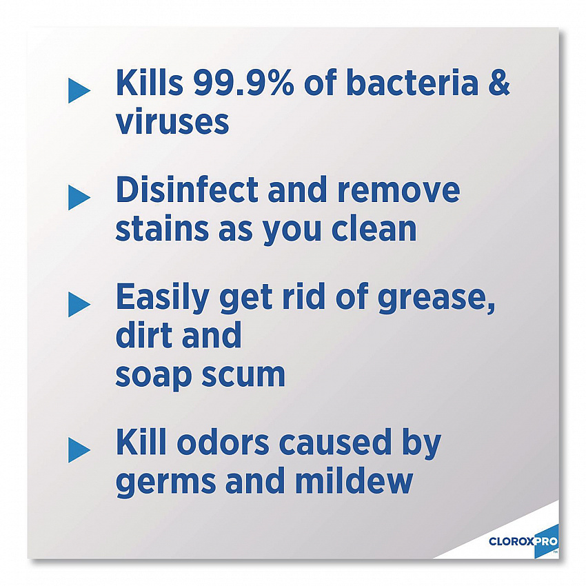 CloroxPro Clean-Up Disinfectant Cleaner with Bleach, 128 oz Refill Bottle (35420EA)