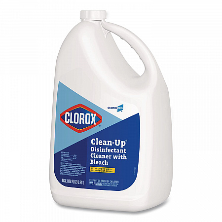 CloroxPro Clean-Up Disinfectant Cleaner with Bleach, 128 oz Refill Bottle (35420EA)