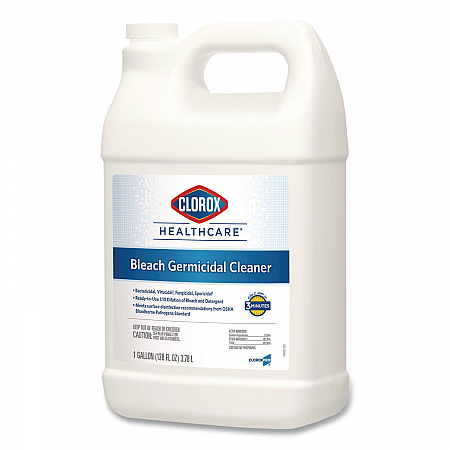 Bleach Germicidal Cleaner, Unscented, 128 oz Refill Bottle (68978EA)