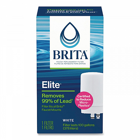 On Tap Faucet Water Filter System Replacement Filters, Faucet Filter, White (36309EA)