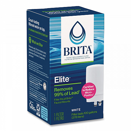 On Tap Faucet Water Filter System Replacement Filters, Faucet Filter, White (36309EA)
