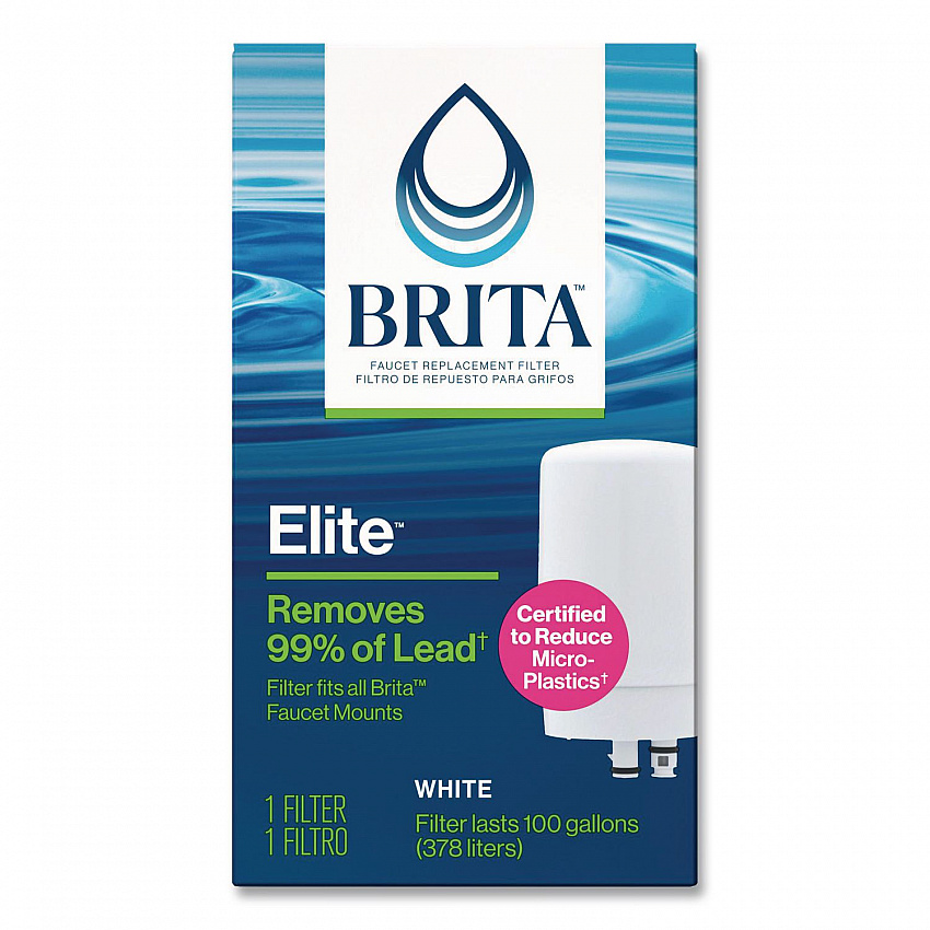 On Tap Faucet Water Filter System Replacement Filters, Faucet Filter, White (36309EA)
