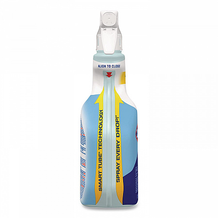 CloroxPro Clean-Up Disinfectant Cleaner with Bleach, Fresh Scent, 32 oz Smart Tube Spray Bottle, 9/Carton (35417CT)