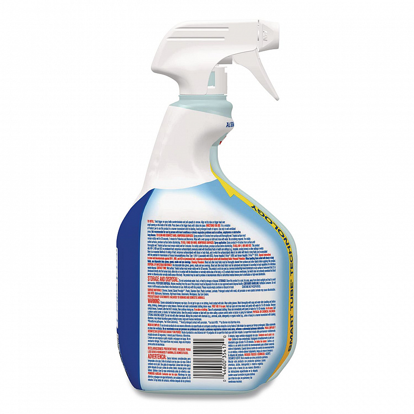 CloroxPro Clean-Up Disinfectant Cleaner with Bleach, Fresh Scent, 32 oz Smart Tube Spray Bottle (35417EA)