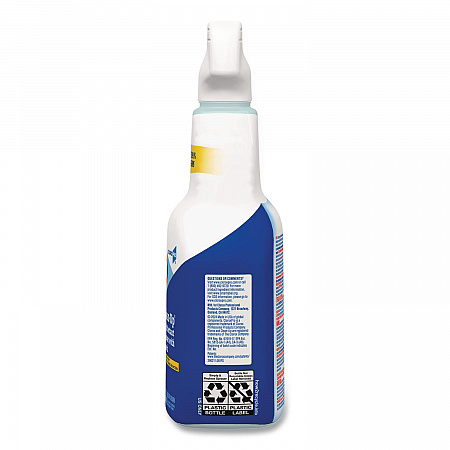 CloroxPro Clean-Up Disinfectant Cleaner with Bleach, Fresh Scent, 32 oz Smart Tube Spray Bottle (35417EA)