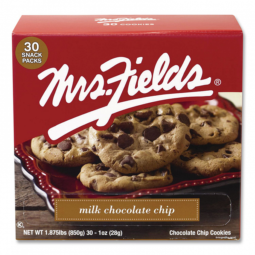 Milk Chocolate Chip Cookies, 1 oz, Individually Wrapped Pack, 30/Carton (21200009)