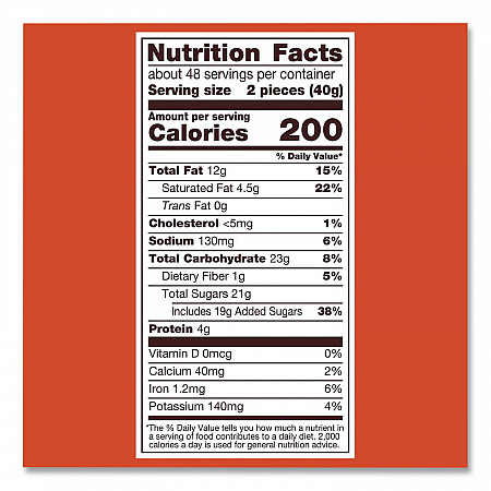 Snack Size Peanut Butter Cups, Jumbo Bag, 19.5 oz Bag (24600012)