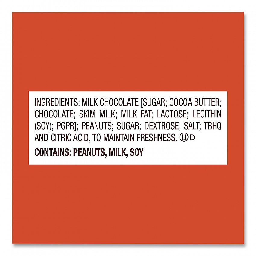 Snack Size Peanut Butter Cups, Jumbo Bag, 19.5 oz Bag (24600012)