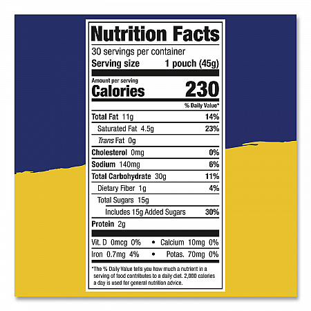 Mini Cookie Snack Packs, Chocolate Chip/M and Ms, 1.6 oz. Pouch, 30 Pouches/Carton (20900466)