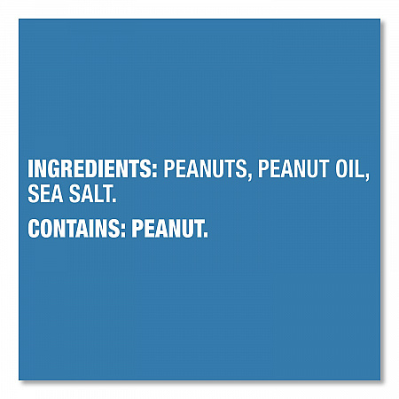 Salted Peanuts, 1.75 oz Pack, 18 Packs/Box (20900627)
