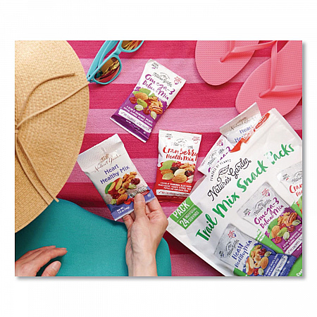 Healthy Trail Mix Snack Packs, 1.2 oz Pouch, 24 Pouches/Carton (29400003)